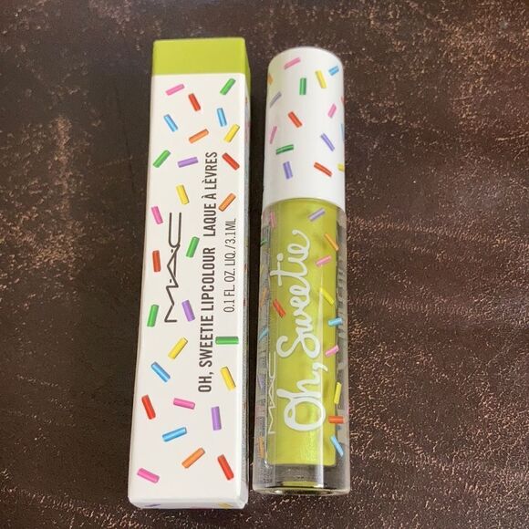 1 LEFT! Mac Oh Sweetie! Lipcolour Key Lime Trifle - Picture 4 of 6